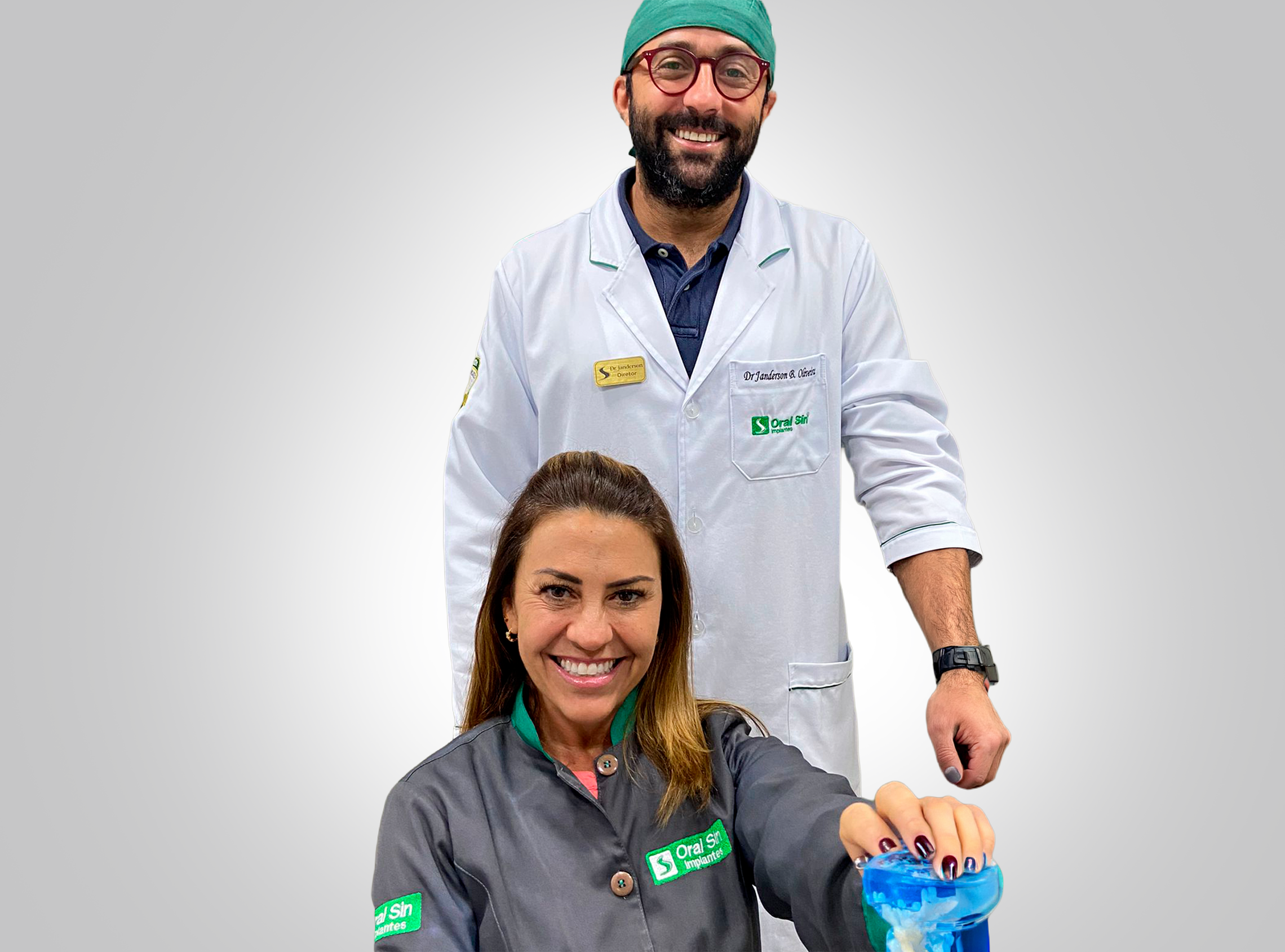 Dra. Andréia e Dr. Janderson de Oliveira
